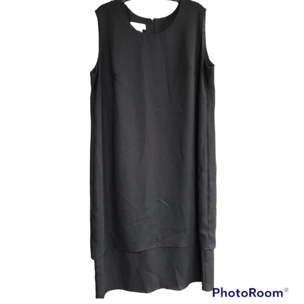 Lori Michaels Black Midi Dress size 20